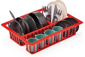 Jouets ECOIFFIER - Egouttoir Garni 25 cm - 10606 - Jeux DE Imitation pour Enfant - + 18 Mois - Fabriqué en France