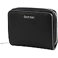 Calvin Klein Women's Ck Must Z/a Wallet W/Flap Md K60k610300 Wallets, Black, OS