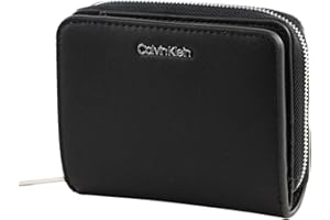 Calvin Klein Donna Portafoglio Ck Must Z/A Wallet Flap Piccolo, Nero (Ck Black), Taglia Unica