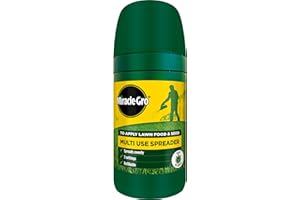 Miracle-Gro Compact Lawn Spreader - for Seeding and Feeding Your Luscious Lawn