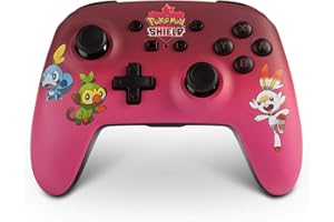 POWERA Zaawansowany bezprzewodowy kontroler do Nintendo Switch - Pokemon Shield (Nintendo Switch)