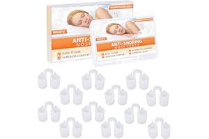 MOBI LOCK Dilatatore Nasale per il Sollievo Sinusale (Confezione da 12, Dimensioni Medio) Dilatatore in Silicone Morbido – Dispositivo antirussamento riutilizzabile per godersi una tranquilla notte di sonno