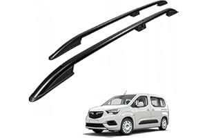 CHROMEMASTER | Les Barres de Toit | Compatibles avec Opel Combo 2018- Short; Conçus pour Le Montage de Barres de Toit, de coffres de Toit ou de Porte-vélos | Structure en Aluminium Durable