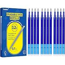 Keyroad Gumpen 0,7 mm, plus vulling, blister, blauw