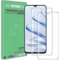 AOKUMA für Honor 70 Lite/Samsung Galaxy M13 Panzerglas,【2 Stücke】 Glas kompatibel Schutzfolie,Premium Glasfolie mit 9H Härte,