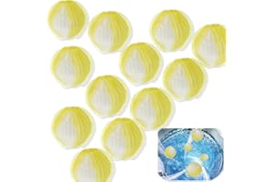 NANQUAN 12 Stücke Tierhaarentferner Waschmaschine,Tierhaarentferner für die Wäsche,Haarentferner Waschmaschine,Wiederverwendbarer Fusselbälle Waschmaschine für Entfernt Tierhaare Fusseln