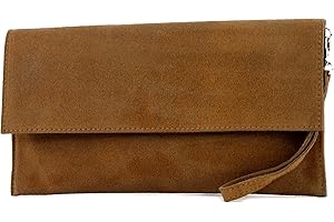 modamoda de - T151/M151 - ital. Clutch ante y cuero metálico