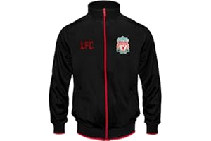 LIVERPOOL F.C. Liverpool FC Mens Jacket Track Top Retro OFFICIAL Football Gift