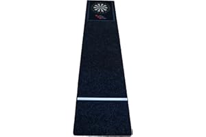 AUTIX Tapis à fléchettes Fléchettes Tapis pour fléchettes Acier + oche Velcro + fléchettes Bouncer Protection