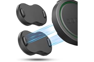 FIXCHORD Supporto Magnetico per Auto OOONO CO-Driver NO2, 2 Pezzi Supporto Magnetico Compatibile con Allarme per Telecamere di Velocità OOONO CO-Driver NO2, Base Adesiva Forte per Cruscotto