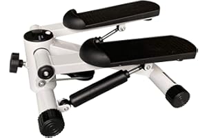 Fit4home Mini Stepper Home Cardio Exercise Fitness Machine | LCD Display Monitor, Anti-skid Foot Pedals, Compact Design, Easy To Use | TF-2013 Grey