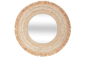 ATMOSPHERA CREATEUR D'INTERIEUR Atmosphera - Espejo Trenzado «Célia» - Rafia D68 cm