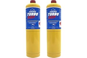 WORTHINGTON GASFRIGO® NR. 2 BOMBOLE CARTUCCE TURBO MAPP (MAP PRO) 400 gr. SALDATURA TURBO SET 110 200