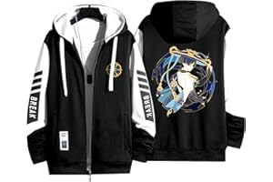 DASHCOS Genshin Impact Hoodies Capuche Wanderer Cartoon Cosplay Hoodie Kunikuzushi Balladeer Casual Top Genshin Impact Kokomi Top Sweatshirts