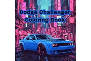 Dodge Challenger Coloring Book: Mopar Lovers Edition