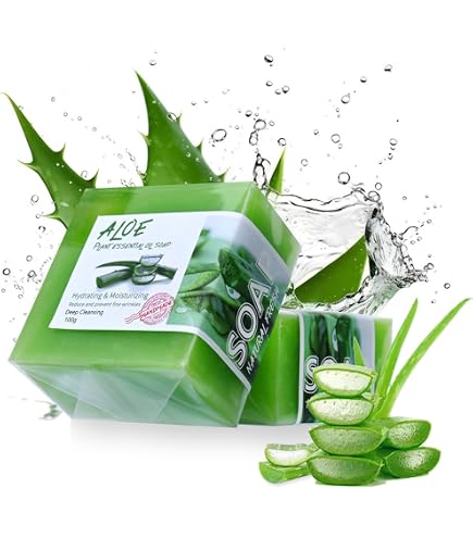 Lanzaloe Aloe Vera Seife, 100 g, 8 Stck : Amazon.de: Kosmetik