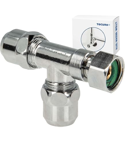 Tubo corazzato 3/8ÜM x 10mm Schiacciati, Tubo flessibile DN8 per