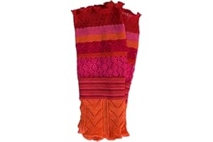 invero, Merino Armstulpen Ruby Mehrfarbig, 100% Wolle