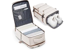 BJLFS Plecak podróżny Ryanair 40x30x20,duży plecak podróżny dla kobiet, torba kabinowa Easyjet 45x36x20 bagaż kabinowy na co dzień, wodoodporny plecak sportowy na świeżym powietrzu