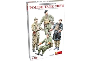 Miniart MIN35267 Polish Tank Crew Plastic Model kit, Various