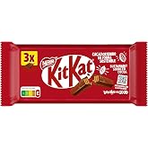 Kitkat Pack 3 Milk Chocolate Bars 1.5 oz | Milk chocolate bars in multipack format, ideal snack for your daily breaks