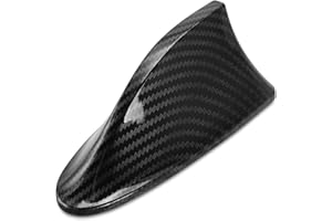 LVTFCO Antena Coche Tiburon para Nissan X-Trail Juke Qashqai Micra Pulsar 2014-2018, Coche Techo Superior Am/FM Radio Antena Aleta Accesorios Coche,C