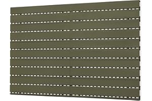 Savior Equipment Wandregal-System, robuste Stahllamellenwandpaneele, Wandhalterung, Aufbewahrung, 5 oder 10 Stück modulare Schusswaffen, Pistolenwandausrüstung, Zubehör-Organizer