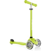 Globber Primo &ndash; &Ccedil;ocuklar i&ccedil;in Scooter, 120/80 mm, ABEC 5, 3 tekerlekli, y&uuml;ksekliği ayarlanabilir