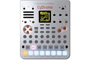 Sonicware CyDrums [Expressive Drum Synthesizer] 8-Track Beatmaking, 4D-Drumsounds, 22 individuell Klangstrukturen, Vielseitige Effekte und flexibles Routing