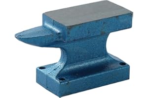 KATSU TOOLS Amboss, KATSU Schmiede-Amboss 1LB 0,45KG Amboss aus Gusseisen mit Einzelnes Horn, für Metallarbeiten Schmuckherstellung Schweißen Werkstatt Schmiedwerkzeug 40245002