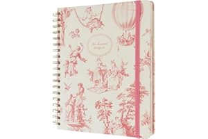 Kokonote - Agenda Semainier 2026 Baroque | Agenda 2025 2026 | Planner et Organiseurs | Lycée, Professionnel, Étudiant, Weekly Planner (17 mois)