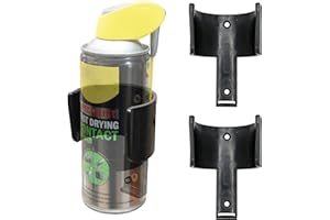 StealthMounts Aerosol Can Holder - 2 Pack | Spray Can Holder | Spray Can Organizer | Aerosol Can Rack | Spray Paint Can Holder | Spray Paint Holder | Spray Paint Organizer | Can Holders | Made in UK
