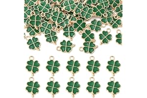 INGJIA 48 Pcs Breloque pour Bijoux, Perles pour Bijoux, Perles Intercalaires pour Bracelet, Pendentif pour Création de Accessoire Bijou l'Artisanat DIY Colliers Bracelet