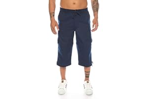 KENDINDZA COLLECTION Kendindza męskie bermudy, odpinane nogawki, z odpinanymi nogawkami, 3/4 w krótkich spodniach