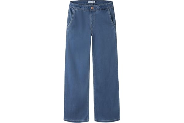NAME IT flickor Breda jeans Nkfsalli Wide Jeans 8293 To Noos