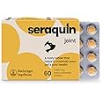 Seraquin Joint | 60 x 800 mg chewable tablets | Maintains healthy joints | Supports mobility | Glucosamine, chondroitin and turmeric | For small dogs and cats