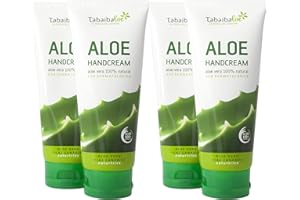 Tabaibaloe Crema de Manos Aloe Vera 100 ml Pack 4 unidades