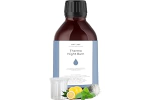 ‎QSTA Slimming Fast Fat Burner Thermo Night Burn, Formula 10-in-1, Accelerate Metabolism, Fat Burner & Night Fat Burner, Caffeine-Free, 100% Natural, High Dose & Vegan