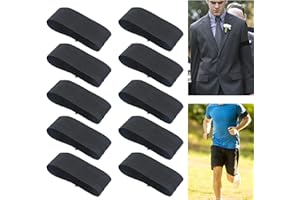 KEUGT 10 Pièces Brassard élastique Noir Brassards - Brassardde Football - Brassard élastique Noir Brassards de Capitaine - Convient aux brassards de Football, de Basket-Ball et aux brassards de deuil