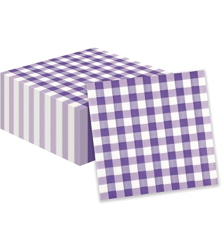 48 Stück Gingham Dessertteller Hellrosa – 17,8 Cm, Gewellt, Einweg-Pappteller Für Partys