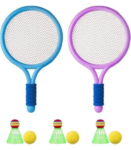 Kinder Tennisschläger Set - Mit Ball & Badminton Für Ab 3 Jahre