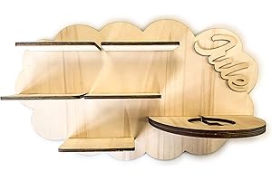 DRYSSON DIY shelf for the music box suitable for Toniebox children's baby room to paint yourself with the name of your choice, great individual gift birthday