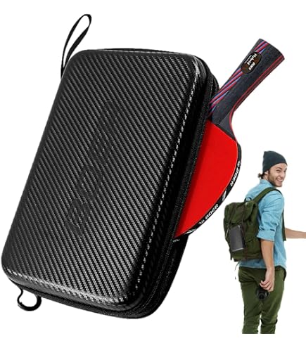 Sac De Transport PONGBOT Pour Robot De Tennis De Table Nova S Pro - Rembourré, Bandoulière Réglable - Protection Optimale