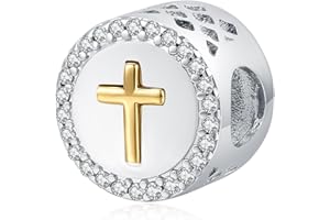 Eusense Cuentas Charm Compatibles con la Pulsera y el Colgante para Collar Europeos de Pandora