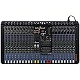 ORB -1822 Studiomaster 18 mic / 20 line channel DJ mixer with One Knob compression, DSP-based dual multi-EFX processor, built-in USB MP3 media player and recorder
