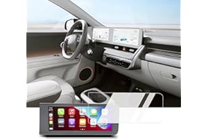 BIXUAN do Hyundai Ioniq 5 2021 2022 Navigation folia ochronna na wyświetlacz przezroczysta szkło hartowane 9H folia ochronna GPS Navi folia (lewa strona)