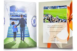 Activity Superstore Gift Experience Day Voucher - Chelsea Stadium Tour of Stamford Bridge Football Club for One Adult & One Child