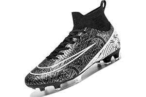 Donbest Fußballschuhe Herren Kunstrasen Fussballschuhe Kinder Jungen Stollen Spikes Cleats Outdoor Sport Football Schuhe Professionelle Trainingsschuhe Fg/Ag