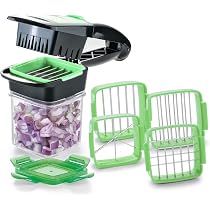 Coupe Légumes Genius Nicer Dicer Nicer Dicer Smart Genius - 13 Pièces | Coupe-légumes Multifonction | Cubes, Tranches, Bâtonnets... Accessoire Cuisine Découpe Cubes Tranches Coupe Légumes Genius Nicer Dicer Nicer Dicer Smart Genius - 13 Pièces | Coupe-légumes Multifonction | Cubes, Tranches, Bâtonnets... Accessoire Cuisine Découpe Cubes Tranches