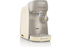 Bosch - Cafetera Multibebida Tassimo Finesse Friendly, 1400W, INTELLIBREW™, Beige, TAS167P